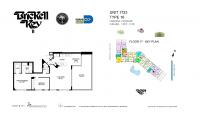 Unit 1723 floor plan